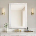 32 x 40 Rustic Wooden Framed Wall Mirror by nolsia
