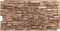 EverStone Canyon Ridge Faux Stone Panel, 45 3/4"W x 24 1/2"H x 1 1/4"D by EkenaMillwork