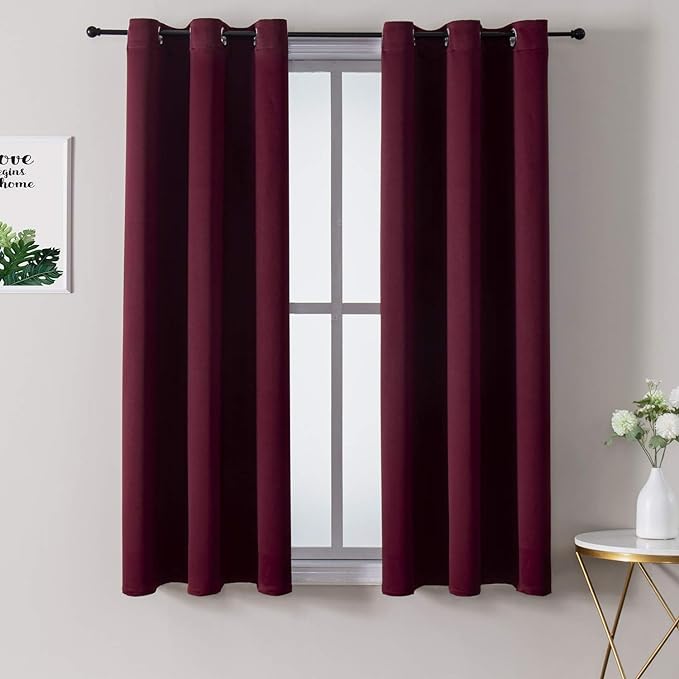 ChrisDowa Small Window Curtains 40 inches Long by ChrisDowa