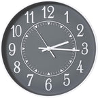 Wall Clock Modern Non-Ticking Battery Operated Silent Wall Clocks Simple Style by BAKBRAND