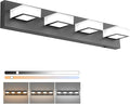 Ralbay 5 Color Temperature Black Vanity Lights by RalbayLighting
