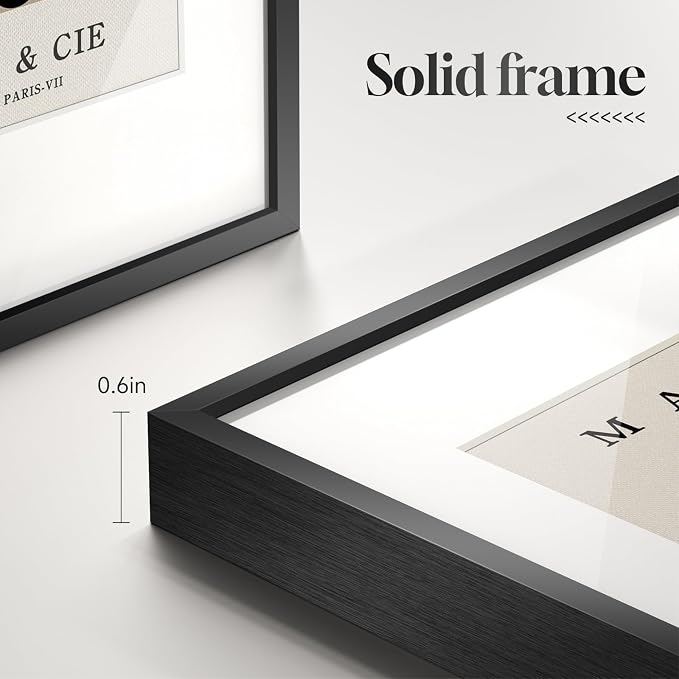 Framed Neutral Abstract Wall Art - Image 6