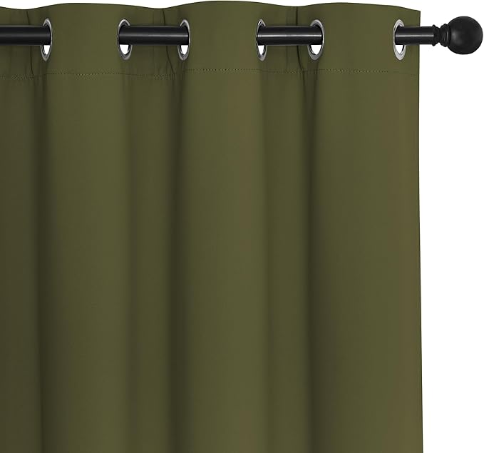 NICETOWN Blackout Curtains 72 inches Long, Grommet Privacy Window Treatment - Image 7