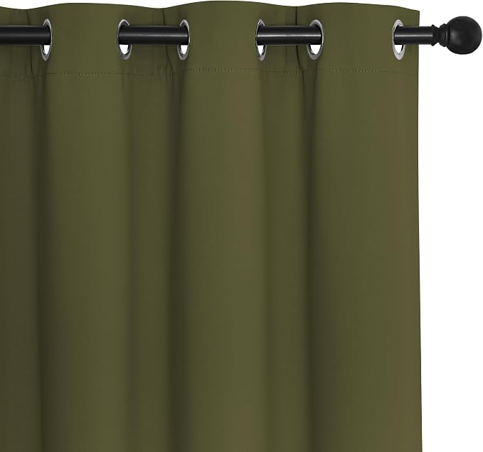NICETOWN Door Curtain for Closet Doors 80 Inches Long 1 Panel, Room Divider - Image 7