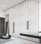 CiCiwind 118” x17.7” Wood Wallpaper Peel and Stick White Wood Wall Paper - Image 4