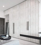 CiCiwind 393"X17.7"Wood Peel and Stick Wallpaper White Wood Wallpaper Self - Image 5