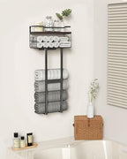 Large Towel Rack & Bathroom Towel Holder - Image 7