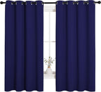 NICETOWN Blackout Draperies Curtains, All Season Thermal Insulated Solid by NICETOWN