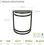 ASD LED Indoor Wall Mount Light Fixture - Image 2