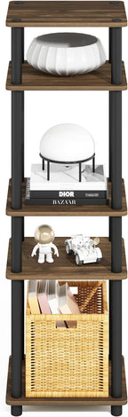 Furinno Turn-N-Tube Storage Shelves, Stackable Standing Shelf, Open Corner Shelf by Furinno-FitsYourSpaceFitsYourBudget