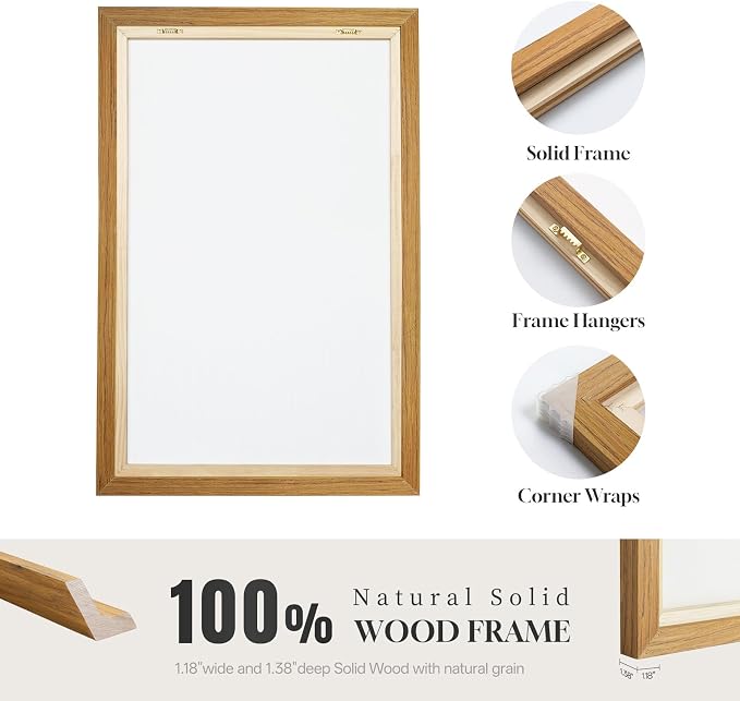 Extra Large Framed Abstract Wall Art - Image 6