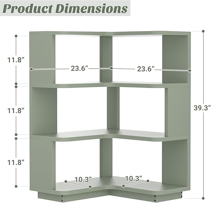 Armocity Corner Book Shelf - Image 3
