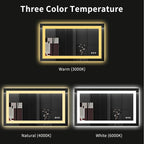 LOAAO 40X24 LED Bathroom Mirror - Image 5