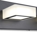Ralbay Black Bathroom Vanity Lights 3 Lights Acrylic Modern LED Black Vanity - Image 7