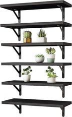 YGEOMER Wall Shelves for Bedroom, 16.5 Inch Floating Shelves for Wall, Shelves by YGEOMER