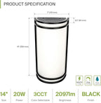 ASD LED Indoor Wall Mount Light Fixture - Image 2