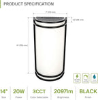 ASD LED Indoor Wall Mount Light Fixture - Image 2