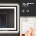 LOAAO 55X30 LED Bathroom Mirror - Image 6