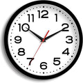 Roymnie Wall Clock Silent Non-Ticking Modern Clock Battery Operated 8 Inch by Unknown