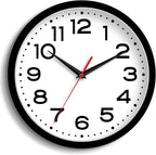 Roymnie Wall Clock Silent Non-Ticking Modern Clock Battery Operated 8 Inch by Unknown