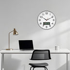 AKCISOT Wall Clock 12 Inch, Non-Ticking Silent Battery Operated Analog - Image 5