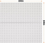 Ultrawall 2 Pcs Metal Pegboard Wall Panels, Peg Boards - Image 2