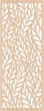 Ortonville Decorative Pierced Fretwork Wood Wall Panels, 25 3/8"W x 64 3/8"H x - Image 2