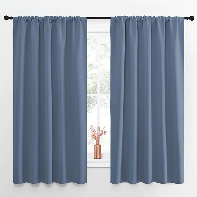 NICETOWN Blackout Curtains for Living Curtains, Window Treatment Blackout by NICETOWN