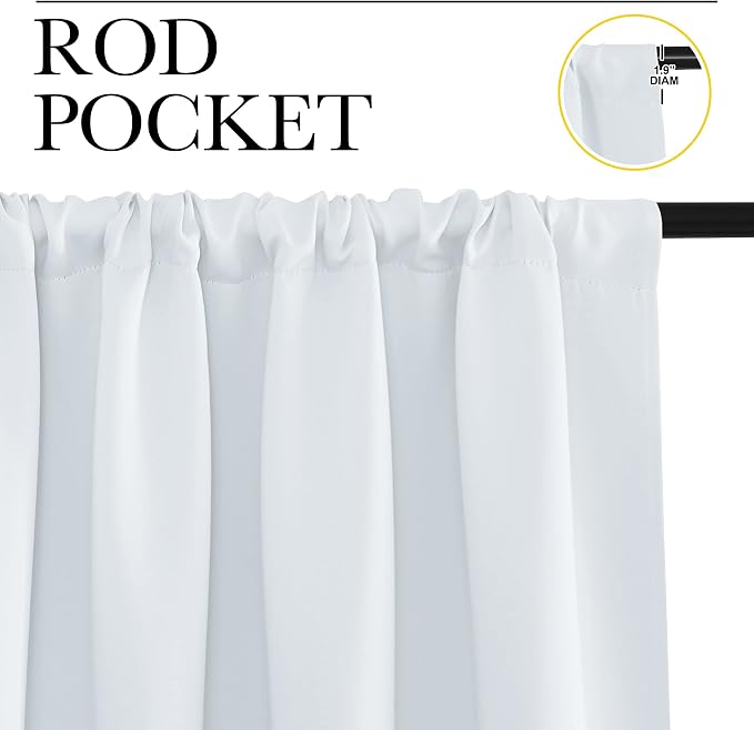 NICETOWN Kitchen Room Darkening Curtains - Image 3