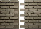 EverStone Aged Brick Faux Brick Panel, 46 7/8"W x 27"H x 1 1/4"D, Vintage White - Image 8