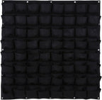 Ogrmar 64 Pockets Vertical Wall Garden Planter Plant Grow Bag by Ogrmar