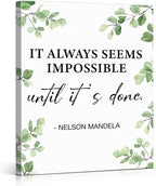 Inspirational Wall Art Motivational Painting Wall Decor by VAHATAN