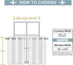 ChrisDowa Small Window Curtains - Image 6