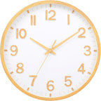 Wall Clocks Battery Operated 8 inch Modern Wall Clock, Silent Non Ticking Wall by Unknown