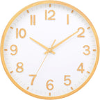 Wall Clocks Battery Operated 10 inch Modern Wall Clock, Silent Non Ticking Wall by Unknown