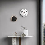 NUOVO 8 Inch Wall Clock Number Quartz Decorative Wall Clock Quiet Wall Clocks - Image 3