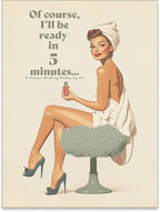 noxozoqm Boho Sage Green Bathroom Poster Vintage 70s Pin Up Girl Wall Art Of by Unknown