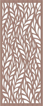 Ortonville Decorative Pierced Fretwork Wood Wall Panels, 33 3/8"W x 84 3/8"H x - Image 2