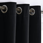 NICETOWN Closet Door Curtain, Room Dividers Panel Screens Partitions, Wide - Image 2