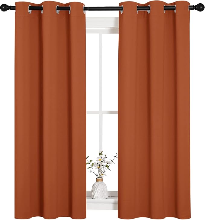 NICETOWN Blackout Halloween Draperies Curtains - Image 2