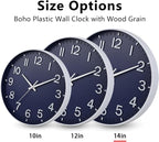 HZDHCLH Wall Clocks Battery Operated, Wall Clock Navy Blue, 14 inch Wall Clock - Image 5