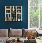 Safiyya 393"x17.7" Dark Blue Peel and Stick Wallpaper Blue Contact Paper Solid - Image 3