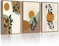 PHOPAGO Boho Wall Art Sage Plant Botanical Framed Wall Printing 11x14in by PHOPAGO