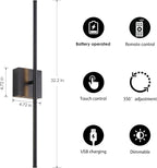KARTOOSH Battery Operated Wall Sconces - Image 3
