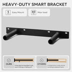 Homeforia 12 inch Golden Oak Floating Shelf, High End Solid Real Wood 12inch - Image 4