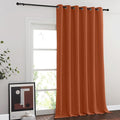 NICETOWN Room Divider Curtain 132 Inches Long, Wide Blackout Sliding Door by NICETOWN