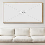 Extra Large Framed Abstract Wall Art - Image 7