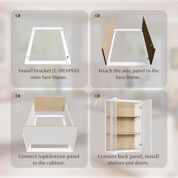 Kisart Laundry Room Cabinets Wall Mounted - Image 9