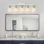 MOKATNG 5-Light Bathroom Light Fixtures, Vanity Light - Image 5