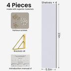 BAYKA Wall Shelves for Bedroom Decor, Floating Wall Shelf for Living Room - Image 2